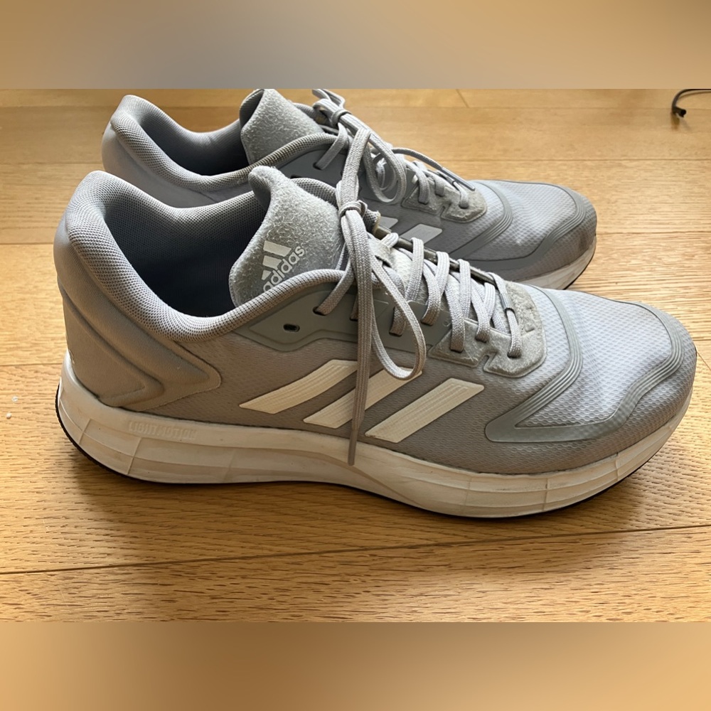 Adidas Duramo 10 Sneakers in Halo Silver, Men’s size 11